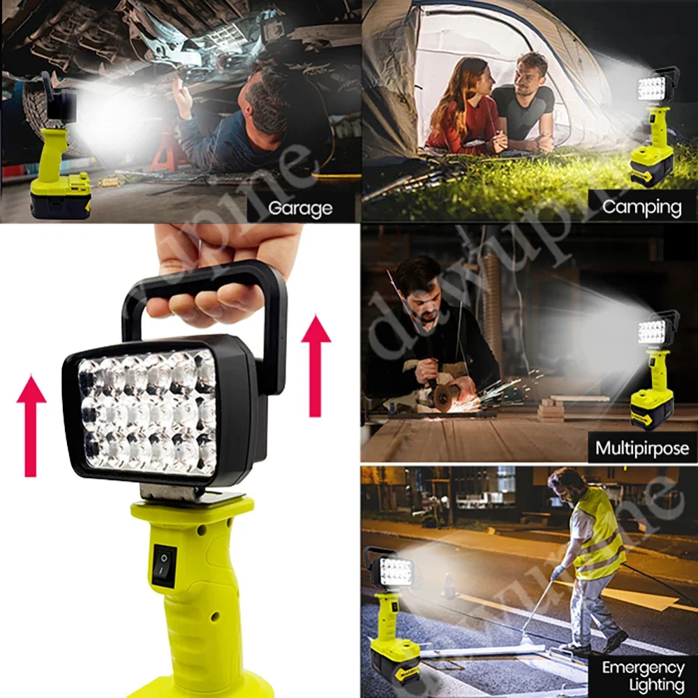 18 LED 18V Battery Compatible Lantern 5 18 LED 18V Battery Compatible Lantern - Image 5