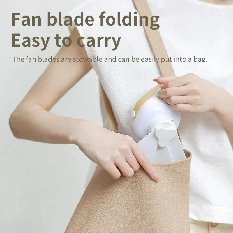 Portable USB Camping Fan with Light 4 Portable USB Camping Fan with Light - Image 4
